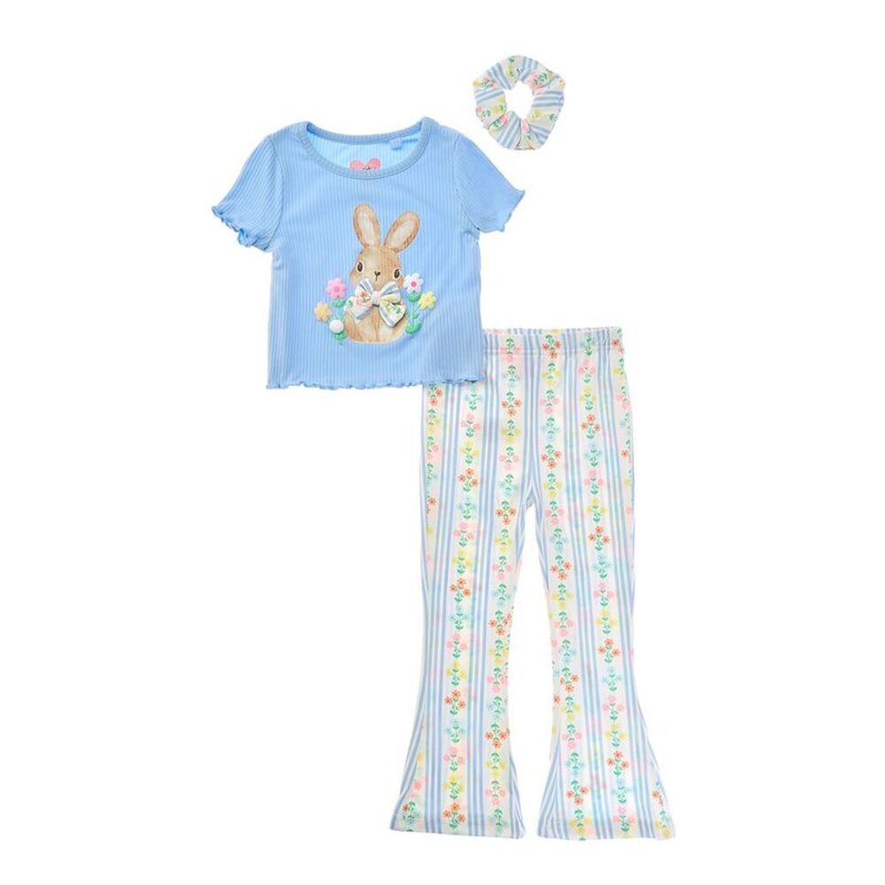 Freestyle Girls  3Pc Y2k Cutie Knit Legging Set